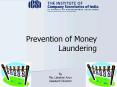 Prevention of Money Laundering PowerPoint PPT Presentation