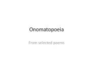 Onomatopoeia