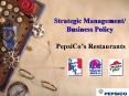 Strategic Management/ Business Policy  PepsiCo PowerPoint PPT Presentation
