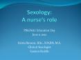 Sexology: A nurse PowerPoint PPT Presentation