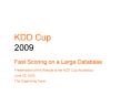 KDD Cup 2009 PowerPoint PPT Presentation