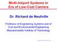 Multi-Airport Systems in Era of Low-Cost Carriers PowerPoint PPT Presentation