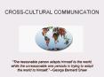 CROSS-CULTURAL COMMUNICATION PowerPoint PPT Presentation