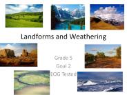 Landforms and Weathering