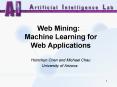 Web Mining:        Machine Learning for  Web Applications PowerPoint PPT Presentation
