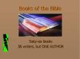 Books of the Bible PowerPoint PPT Presentation