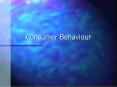 Consumer Behaviour PowerPoint PPT Presentation