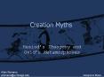 Creation Myths PowerPoint PPT Presentation