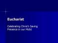 Eucharist PowerPoint PPT Presentation