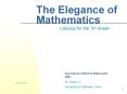 The Elegance of Mathematics PowerPoint PPT Presentation