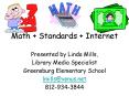 Math   Standards   Internet PowerPoint PPT Presentation