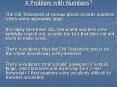 A Problem with Numbers? PowerPoint PPT Presentation