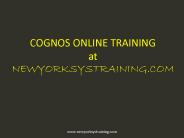 COGNOS Online Training with Placement Assistance