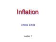 Inflation PowerPoint PPT Presentation