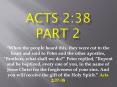 Acts 2:38 Part 2 PowerPoint PPT Presentation