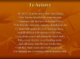 To Autumn PowerPoint PPT Presentation