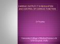 Cardiac output: it PowerPoint PPT Presentation
