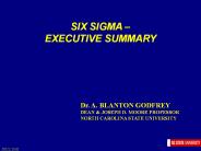 Six Sigma Summary