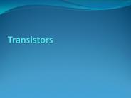 Transistors