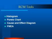 RCM Tools