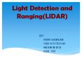 Light Detection and Ranging(LIDAR) PowerPoint PPT Presentation