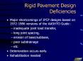 Rigid Pavement Design Deficiencies PowerPoint PPT Presentation