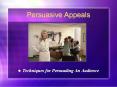 Persuasive Appeals PowerPoint PPT Presentation