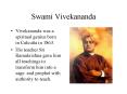 Swami Vivekananda PowerPoint PPT Presentation