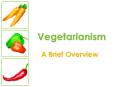 Vegetarianism PowerPoint PPT Presentation