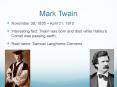 Mark Twain PowerPoint PPT Presentation