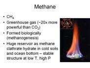 Methane