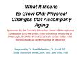 Sponsored by the Geriatric Education Center of Pennsylvania Consortium (GEC-PA) (Penn State University, University of Pittsburgh, PowerPoint PPT Presentation