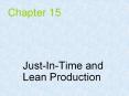 Just-In-Time and Lean Production PowerPoint PPT Presentation