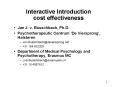 Interactive Introduction cost effectiveness PowerPoint PPT Presentation