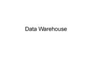 Data Warehouse