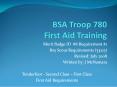 BSA%20Troop%20780%20First%20Aid%20Training PowerPoint PPT Presentation
