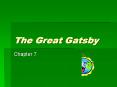 The Great Gatsby PowerPoint PPT Presentation