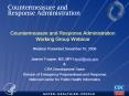 Countermeasure and Response Administration Working Group Webinar PowerPoint PPT Presentation