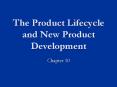 The Product Lifecycle and New Product Development PowerPoint PPT Presentation