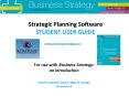 Strategic Planning Software STUDENT USER GUIDE PowerPoint PPT Presentation