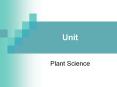 Plant Science PowerPoint PPT Presentation