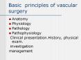 Basic principles of vascular surgery PowerPoint PPT Presentation