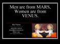 Men are from MARS, Women are from VENUS. PowerPoint PPT Presentation