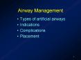Airway Management PowerPoint PPT Presentation