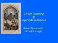 Clinical toxicology of Ayurvedic medicines PowerPoint PPT Presentation