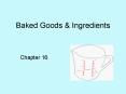 Baked Goods PowerPoint PPT Presentation