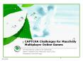 CAPTCHA Challenges for Massively Multiplayer Online Games PowerPoint PPT Presentation
