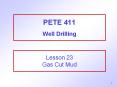 PETE 411 Well Drilling PowerPoint PPT Presentation