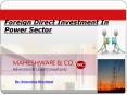 Foreign Direct Investment In Power Sector PowerPoint PPT Presentation