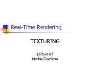 Real-Time Rendering